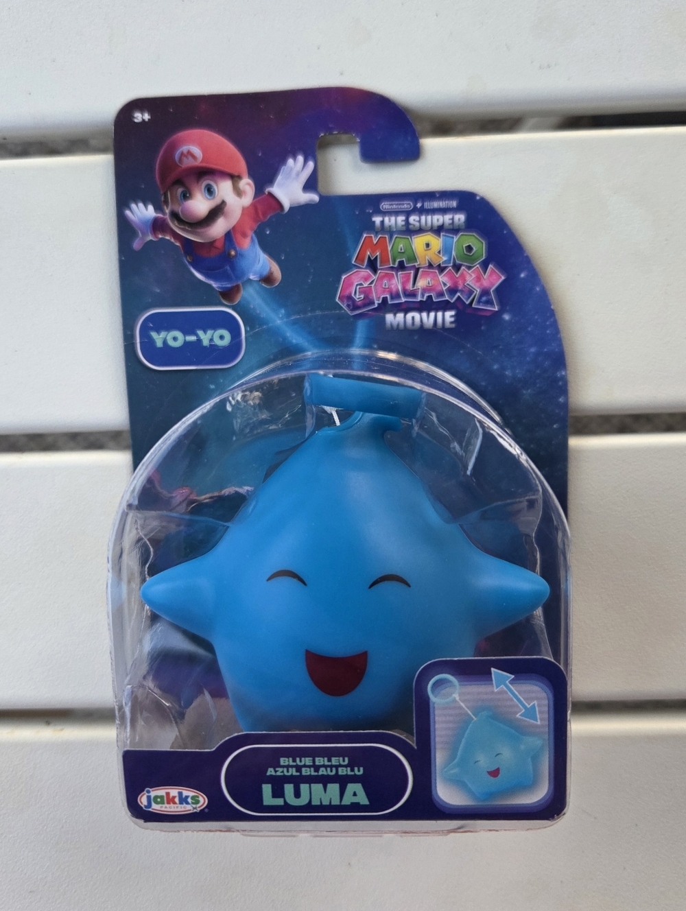 The super mario galaxy movie BLUE Luma yo-yo Brand new NIB